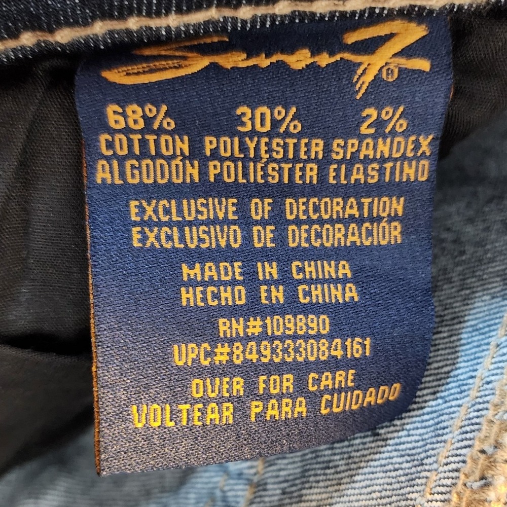 Seven7 Womens Dark Wash Embroidered Flap Pocket Bootcut Jeans Size 6 NWT - Picture 5 of 9